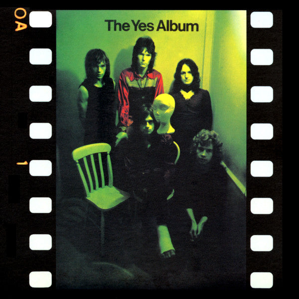 DVD cover for "The Yes Album" featuring a band portrait.