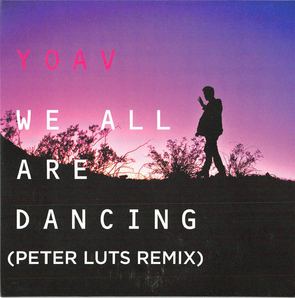 CD cover: silhouette on a hill with purple and pink sky.