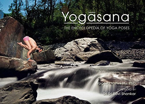 Book cover featuring a person in a handstand pose by a stream.