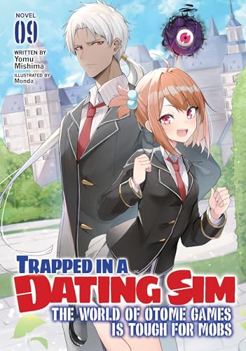 Light novel cover with two anime characters and large red title text.