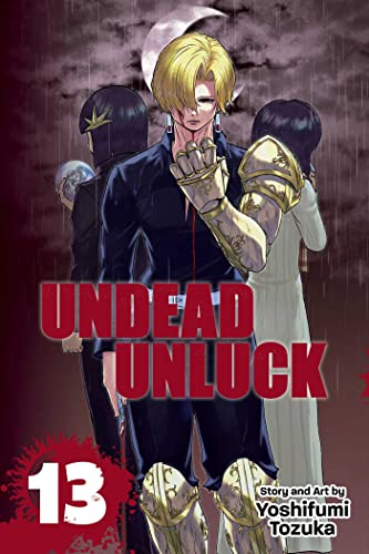 Manga cover featuring characters with dramatic expressions against a stormy sky.