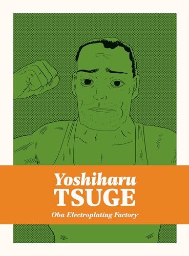 Green illustration of a man with a clenched fist, book cover.