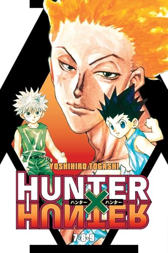Manga cover with three anime characters and bold colorful title in orange and white.