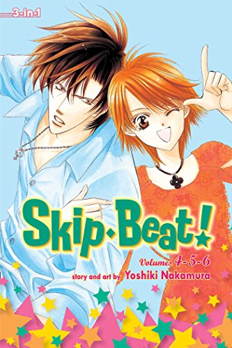 Manga cover featuring two young people with colorful, star-filled background.