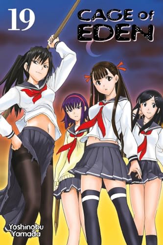 Cover of "Cage of Eden" volume 19, featuring four young women.
