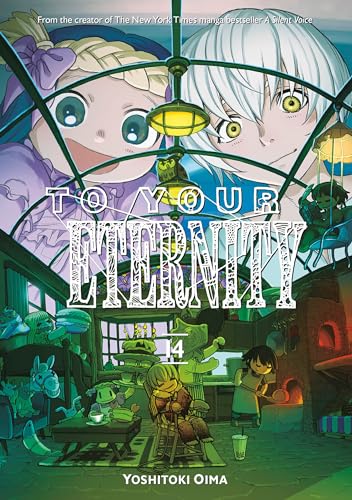 “To Your Eternity” volume 14 manga cover with characters in a room.