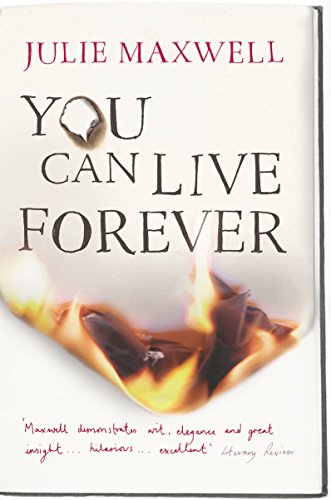 Book cover: "You Can Live Forever" with a burning letter image.