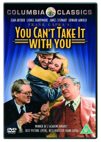 DVD cover for "You Can't Take It With You" featuring film characters.
