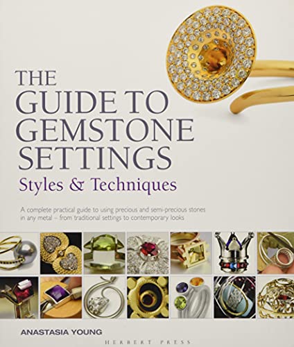 Book cover showing a gold diamond ring and various gemstone setting examples.
