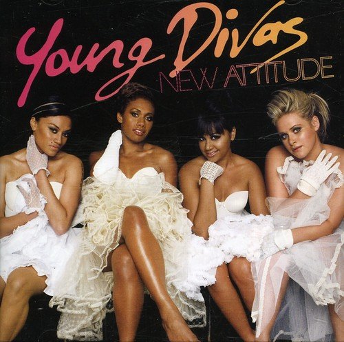 CD cover featuring four young women in white dresses.