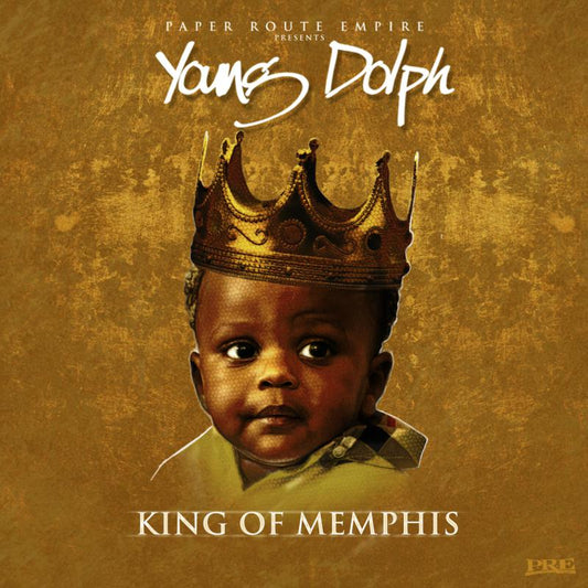 Young Dolph album cover featuring a baby wearing a gold crown.