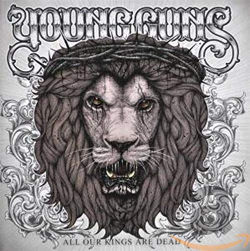 CD cover: lion’s head with a crown of thorns, ornate design.