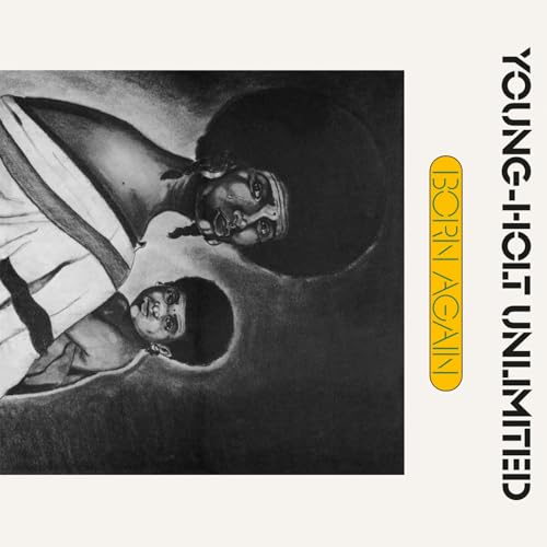 Album cover: Young-Holt Unlimited's "Born Again" featuring two figures in profile.
