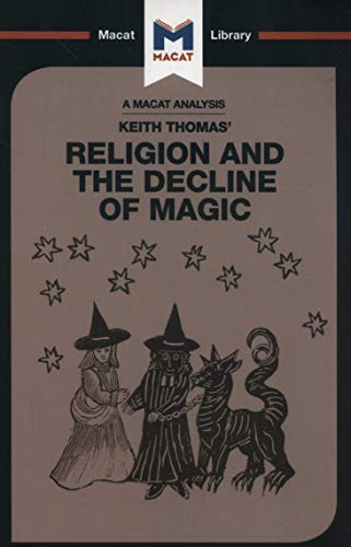 Book cover: “Religion and the Decline of Magic” with illustration of figures and stars.