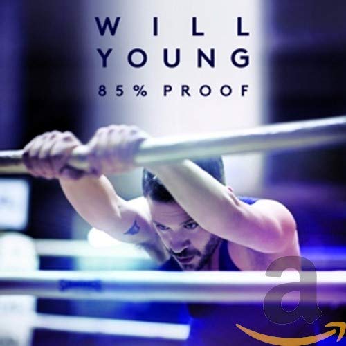 CD cover for Will Young’s “85% Proof” featuring a man on a pole.