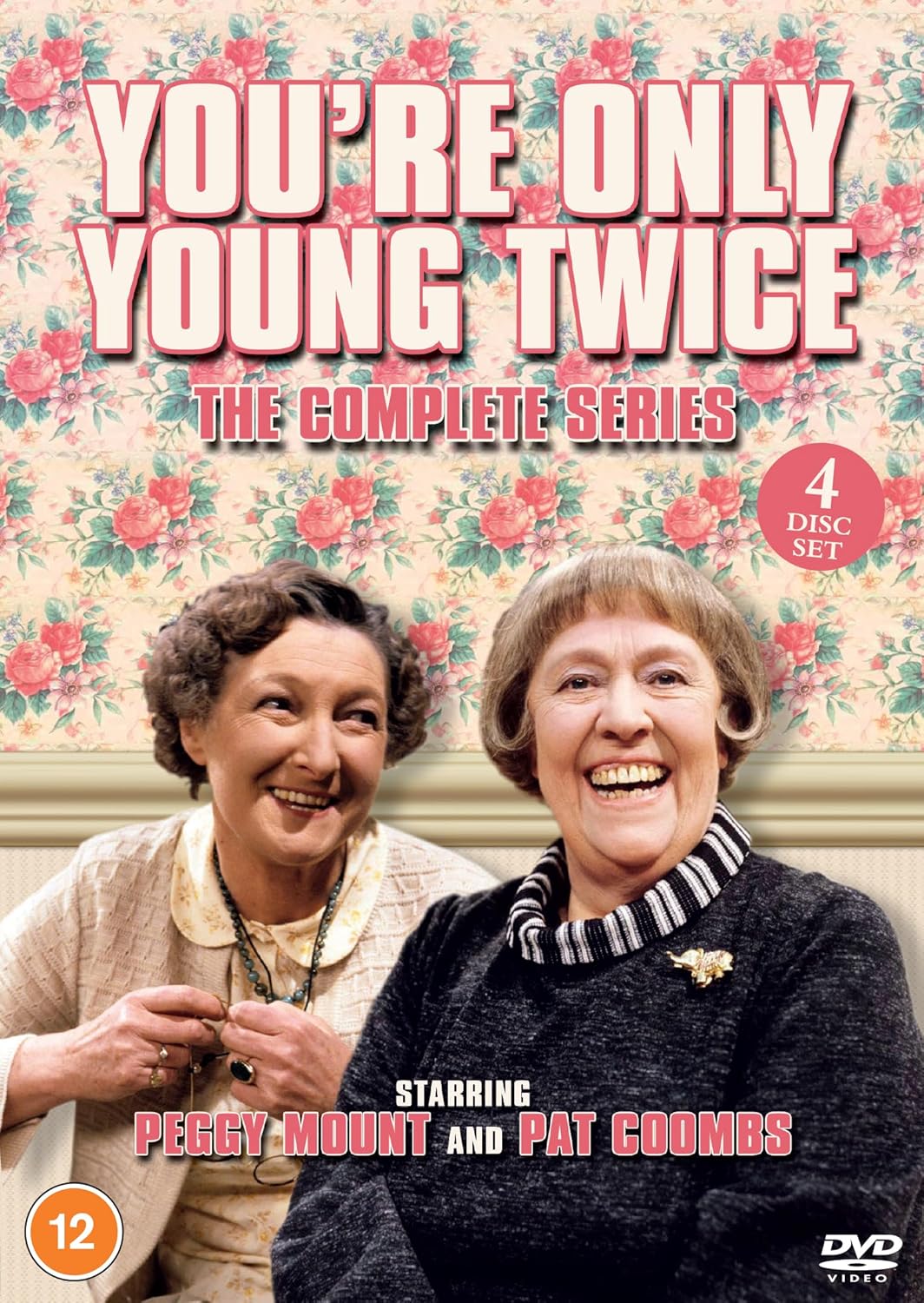 DVD cover for "You're Only Young Twice" featuring Peggy Mount and Pat Coombs.