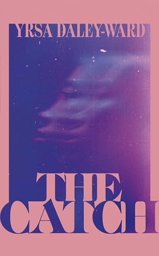 Book cover: woman’s face in blue and pink abstract background.