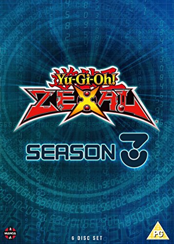Yu-Gi-Oh! Zexal Season 3 DVD cover with logo and number three.