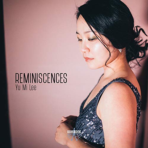 CD cover featuring pianist Yu Mi Lee in profile, looking down.