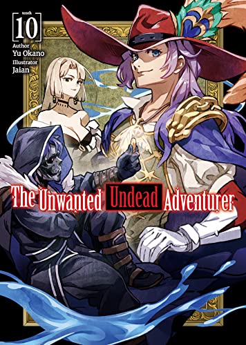 Light novel cover with fantasy characters in colorful, dynamic poses.
