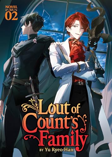 Novel cover featuring two young men and a dark, winged creature.