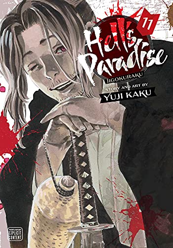 Manga cover featuring a man with long hair resting his chin on a sword.