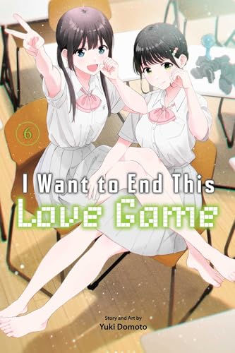 Two anime girls in school uniforms sit together in a classroom on the manga cover.