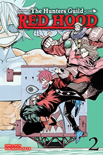 Manga cover featuring characters in action, with red text and a number 2.