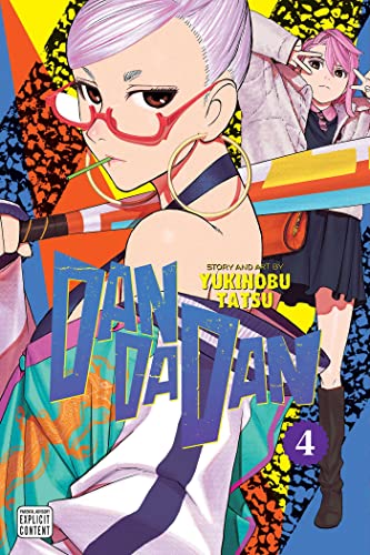 Manga cover featuring a character with pink hair and glasses holding a baseball bat.