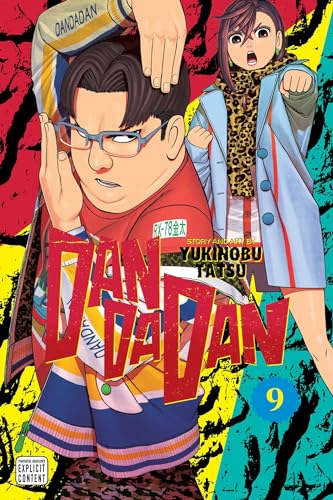 Manga cover featuring two characters, one in glasses and one with a leopard scarf.