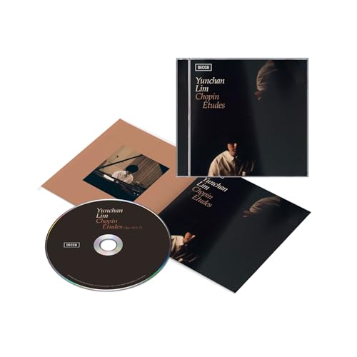 CD case and disc for Yunchan Lim’s Chopin Études album.