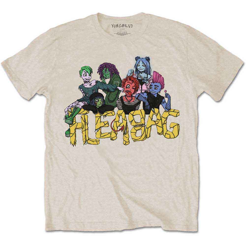 Black Yungblud t-shirt, size XX-Large, featuring "Fleabag" design.