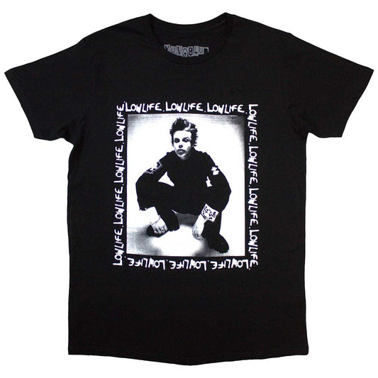 Black Yungblud t-shirt, size XX-Large, featuring "Low Life" design.