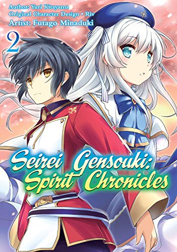 Manga cover featuring two young people with colorful hair and fantasy attire.