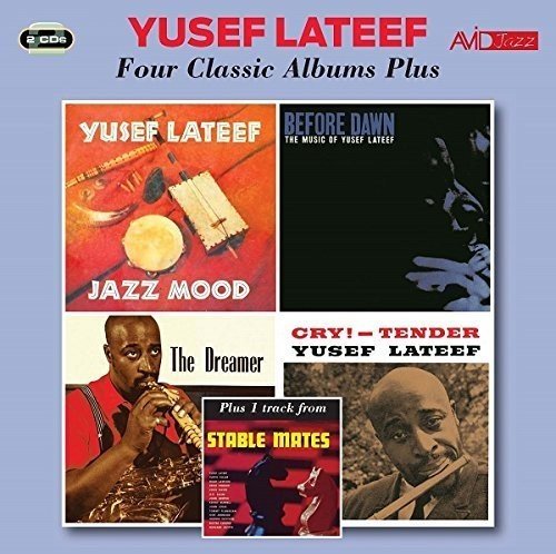 CD cover featuring four Yusef Lateef album covers arranged in a grid.