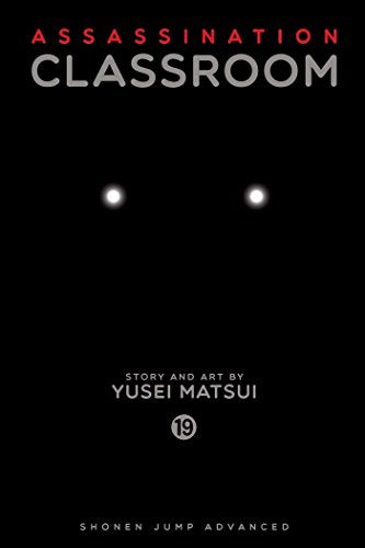 Black cover with two white eyes and “Assassination Classroom” title.