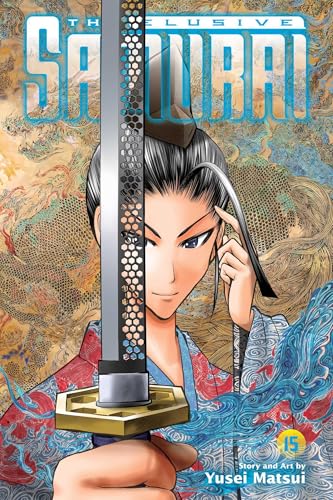 Manga cover: a young samurai with a drawn sword, volume 15.