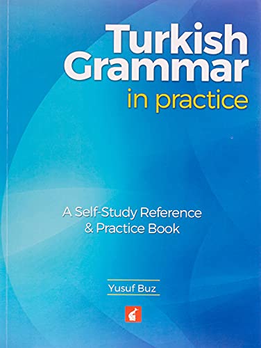 Blue book cover with white and yellow text, author Yusuf Buz, simple logo.