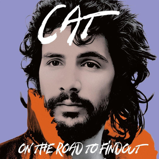 Cat Stevens portrait on album cover, “On The Road To Findout.”