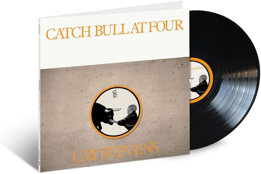 Catch Bull at Four" vinyl record cover with a bull and matador image.