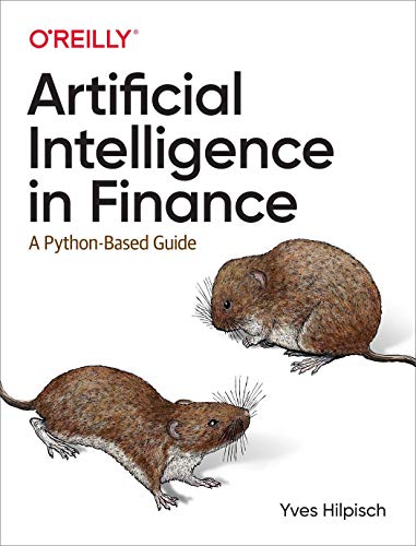 Book cover: "Artificial Intelligence in Finance" with illustration of mice.
