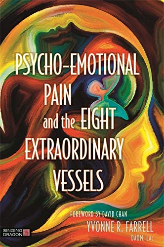Book cover: colorful abstract face with title "Psycho-Emotional Pain...