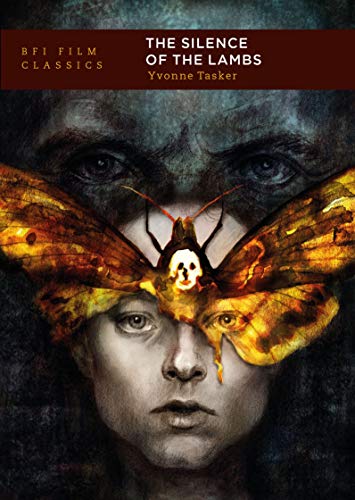 Book cover featuring a moth with a skull pattern over a woman's face.