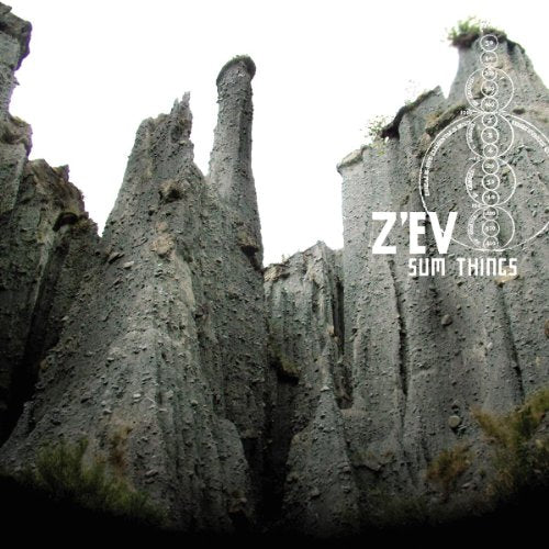 CD cover: rocky landscape with text “Z’EV - Sum Things”.