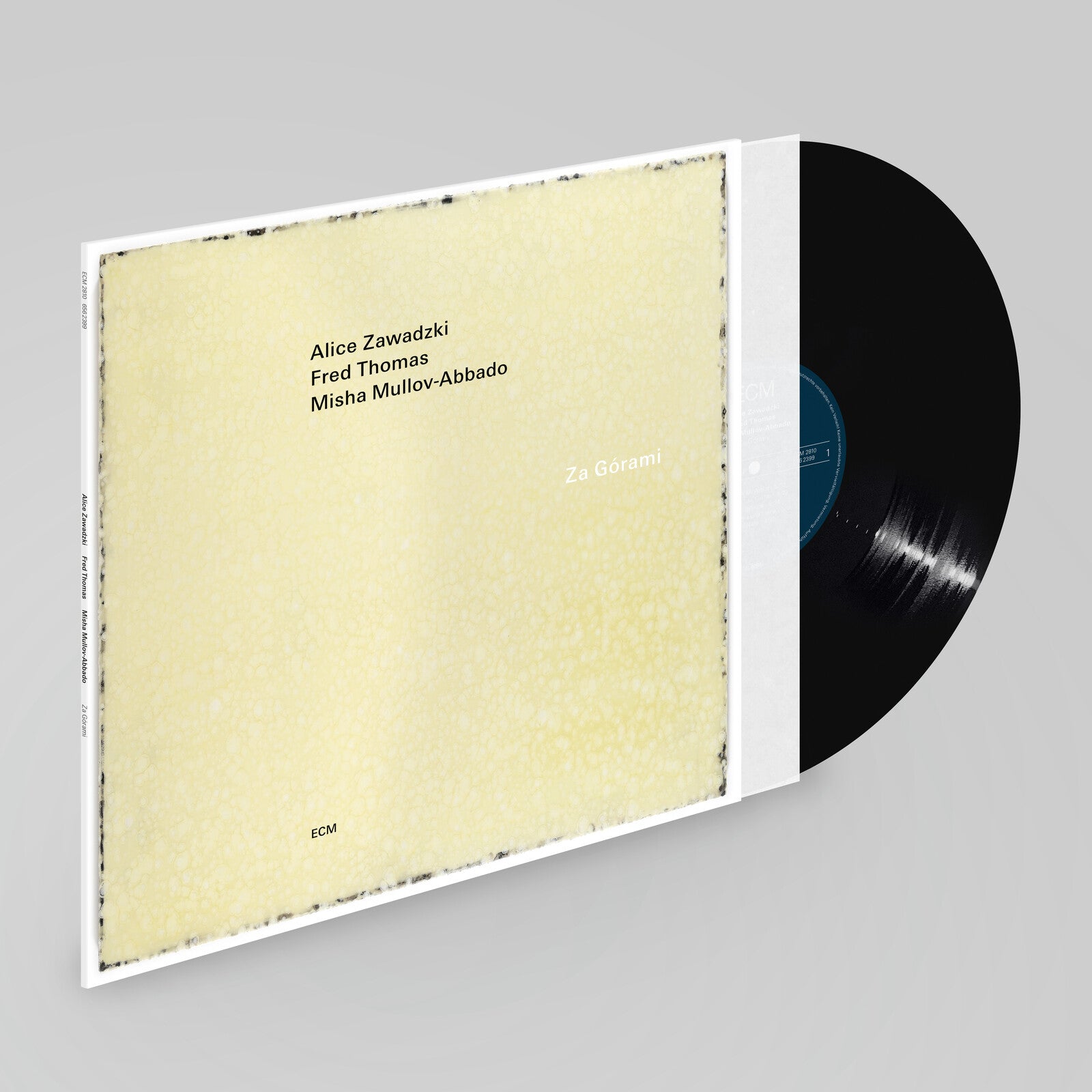Vinyl record of "Za Gorami" by Zawadzki, Thomas, and Mullov-Abbado.