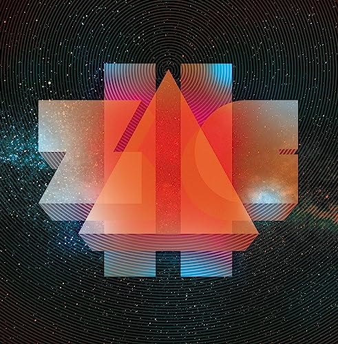 Album cover for “Zac - Zac II” featuring abstract geometric shapes and colors.