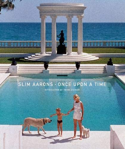 Book cover featuring a woman, child, and dogs by a pool with a gazebo.