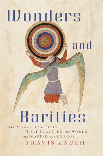 Book cover with illustration of a figure holding a colorful, circular map.