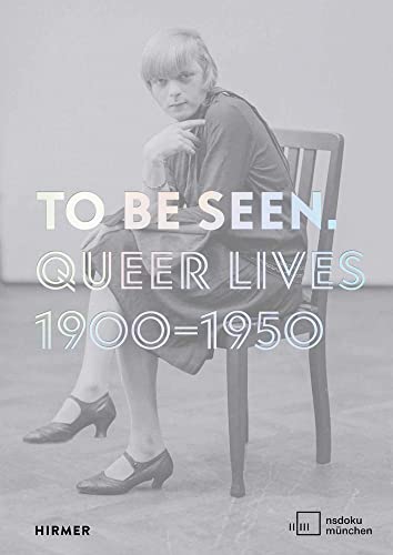 Book cover: black and white portrait of a person, text “To Be Seen.”