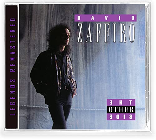 CD cover for David Zaffiro’s “The Other Side” featuring a portrait.
